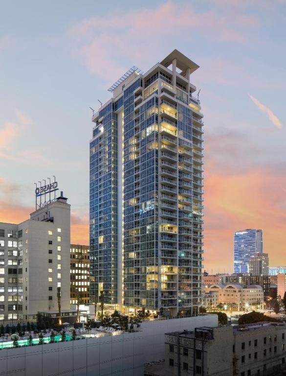 ホテル Level Downtown La South Olive ロサンゼルス エクステリア 写真