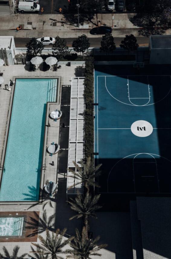 ホテル Level Downtown La South Olive ロサンゼルス エクステリア 写真
